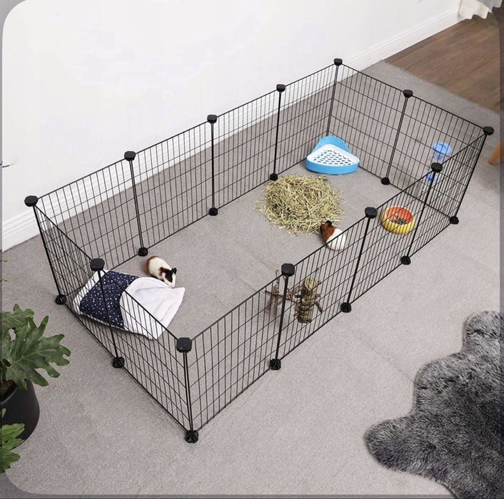Металевий манеж для тварин