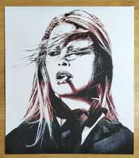 Mr. Brainwash Brigitte Bardot reprodukcja grafika,  Limited Edition