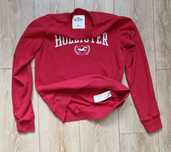 Bluza * Czerwona * Hollister * Logo * XS