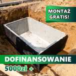 Szambo szamba betonowe Zbiornik betonowy na deszczówkę Wodę PRODUCENT