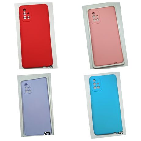 Capa Silky Soft Touch P/ Samsung A71 -Div. Cores- 24h