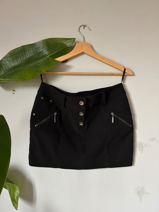 Spódnica mini, czarna