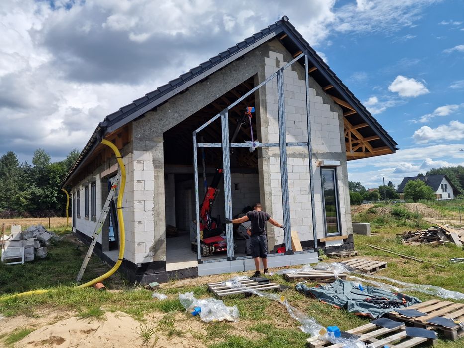 Mini żuraw/manipulator do szklenia okien,fasad wynajem jekko maeda bg