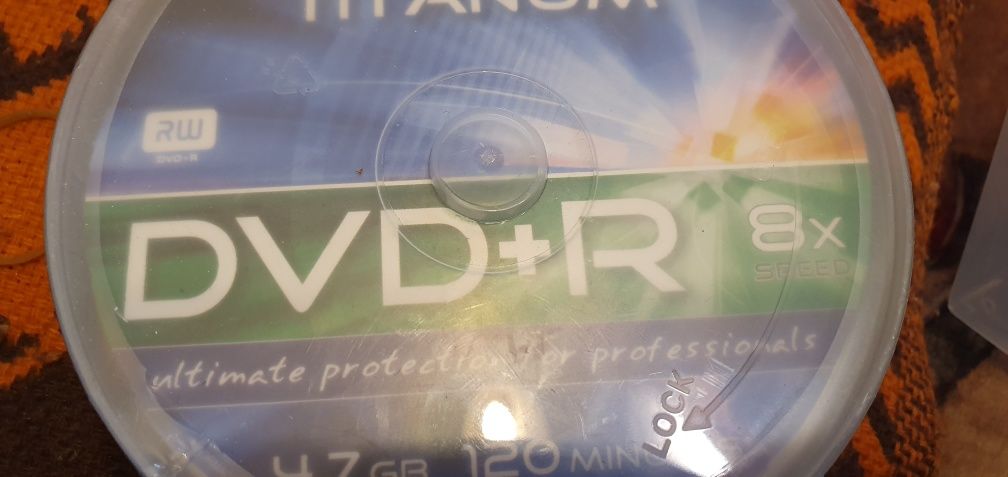 Płyty DVD+R titanium RW 25szt