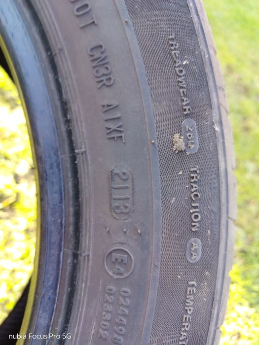 Opony letnie 215/55 R17 Continental