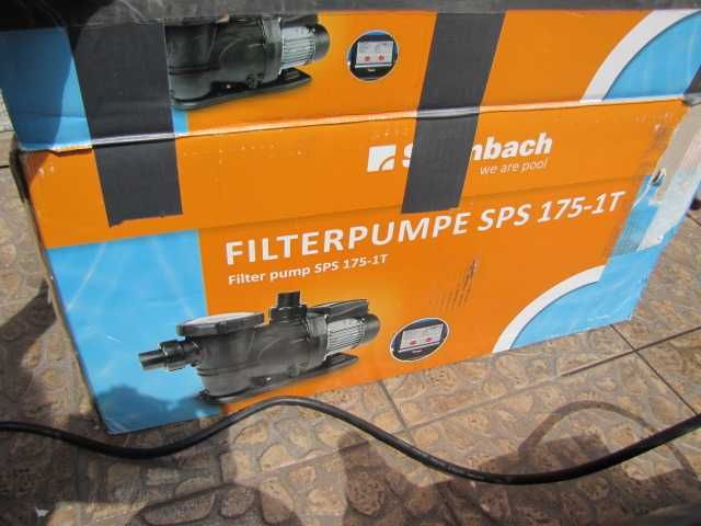 Steinbach Pompa filtrująca SPS 175-1T, samozasysająca 900 W do basenu