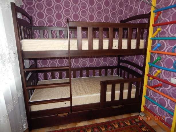 Двоярусні ліжка для дітей та дорослих, двоярусне ліжко трансформер
