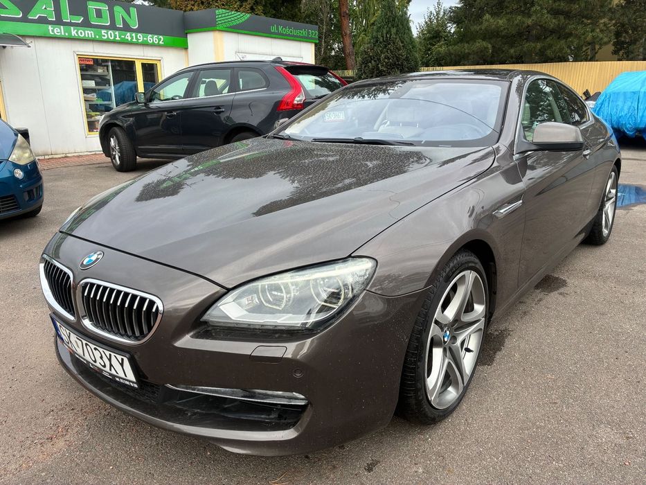 BMW Seria 6 640 i 3.0 AUTOMAT, skóra rok 2012/2014