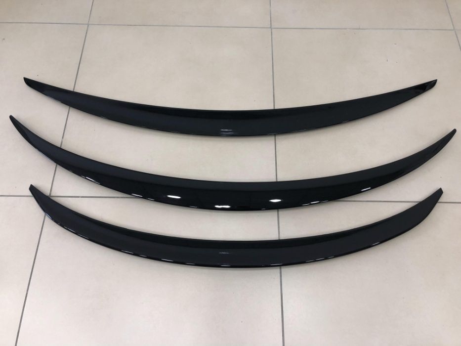 Сплитер Губа на Mercedes w205 W213 w117 14-18г Накладка бампер спойлер