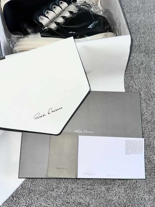 Rick Owens Jumbo Lace Shoes,кросівки рік овенс,42