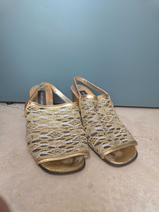 Znoszone, włoskie buty do tańca, rozmiar 38