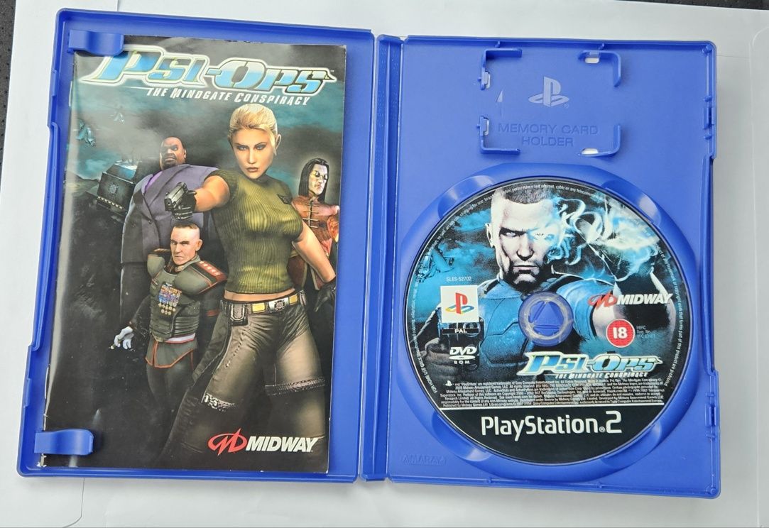 Psi Ops The Minegate Conspiracy ps2 Playstation 2 ANG