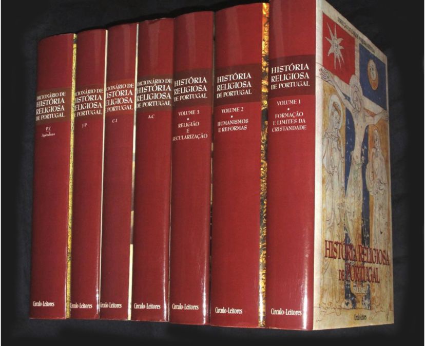 DICIONÁRIO de História Religiosa de Portugal (sete volumes)