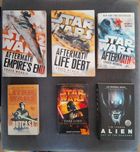 Livros diversos / Several books - Star Wars, Alien, Witcher, etc