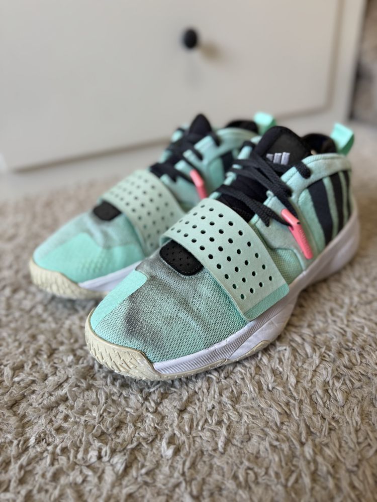 Buty sportowe do koszykówki Adidas Dame 8 extply Pulse Mint