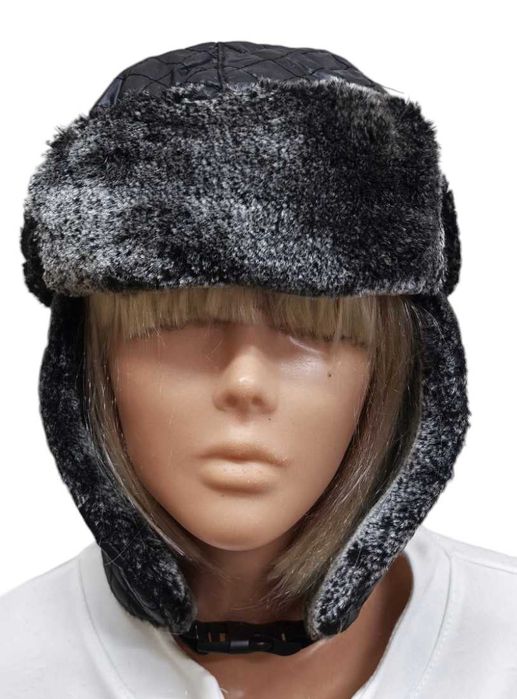 OVS ciepła czapka damska uszatka zima rozm. 56