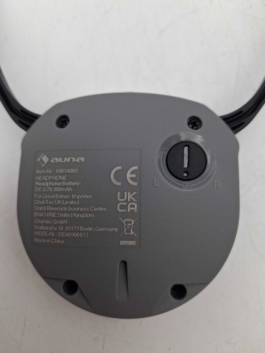 Słuchawki bezprzewodowe dla seniora Auna Stereoskop JAK NOWE!