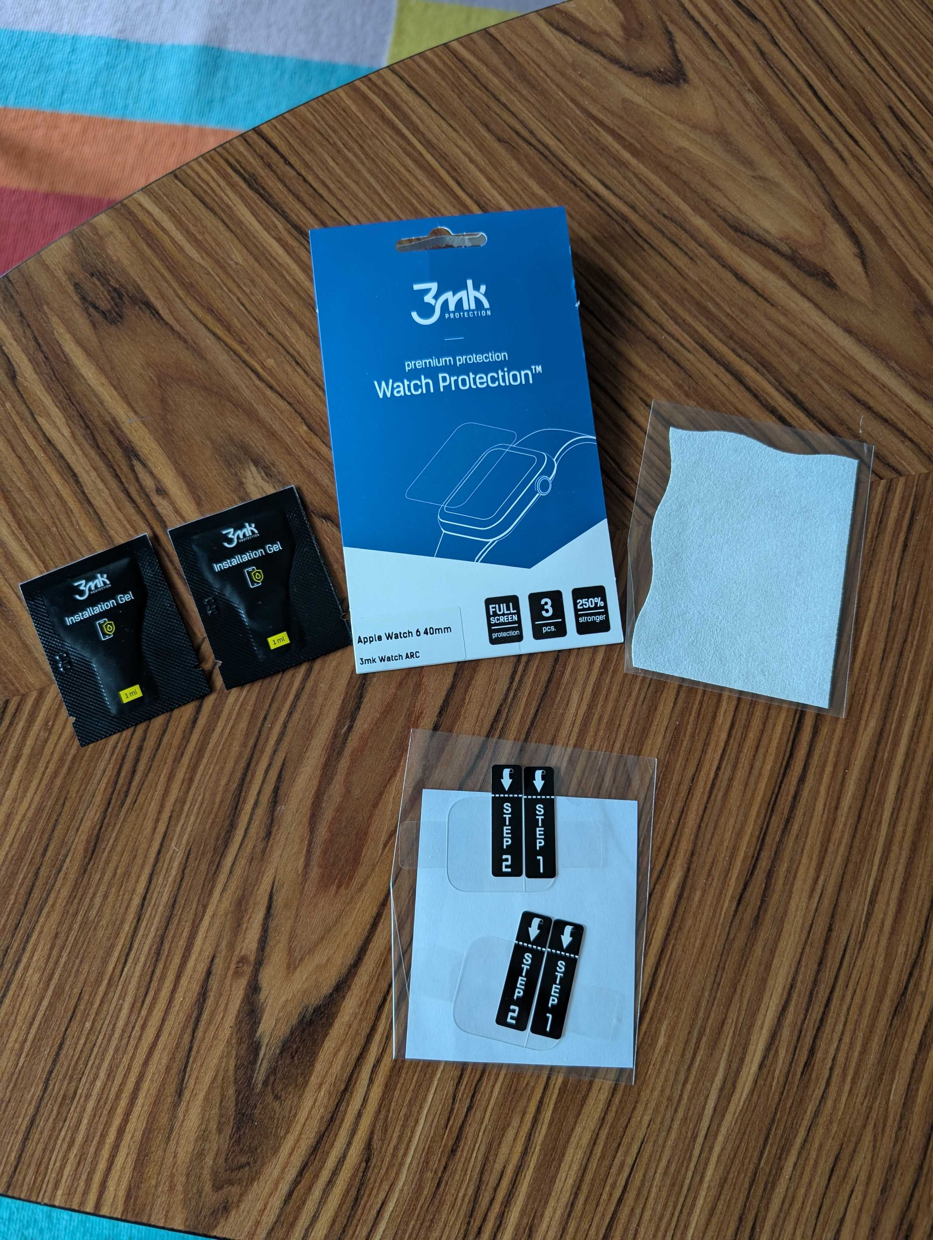 Apple Watch 6 40mm Space Gray + 2 paski + bransoleta mediolańska