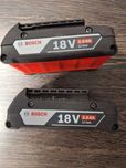 Akumulatory Bosch 18V
