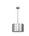 Lampa wiszaca Slots Srebrna Nikiel E27 Inspire