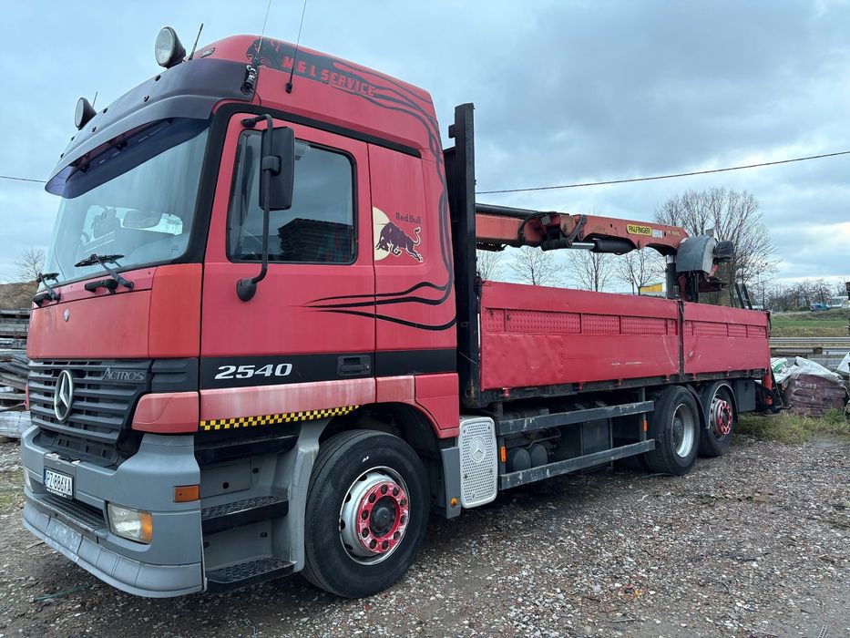 Mercedes-Benz Actros 2540  Mercedes Actros, Hds palfinger