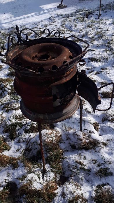 Мангал з автомобільних дисків б.в.