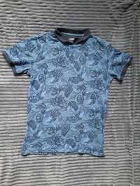 Niebieska koszulka/ t-shirt męski L
