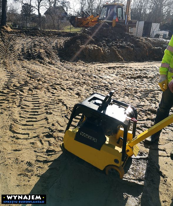 Zagęszczarka Wynajem Ubijarka Wacker Atlas Copco Dynapac Weber Belle