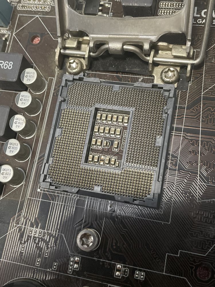 Материнская плата asus h61m-e 1155 socket, i5 3570k, 16gb ddr3 goodram