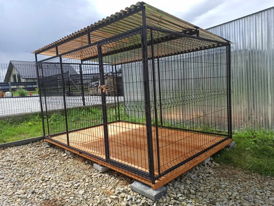 Kojec dla psa 3x2m z panelu3D.