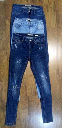 3 pary Spodnie damskie skinny slim Tally Weijl Reserved Laulia r. 36