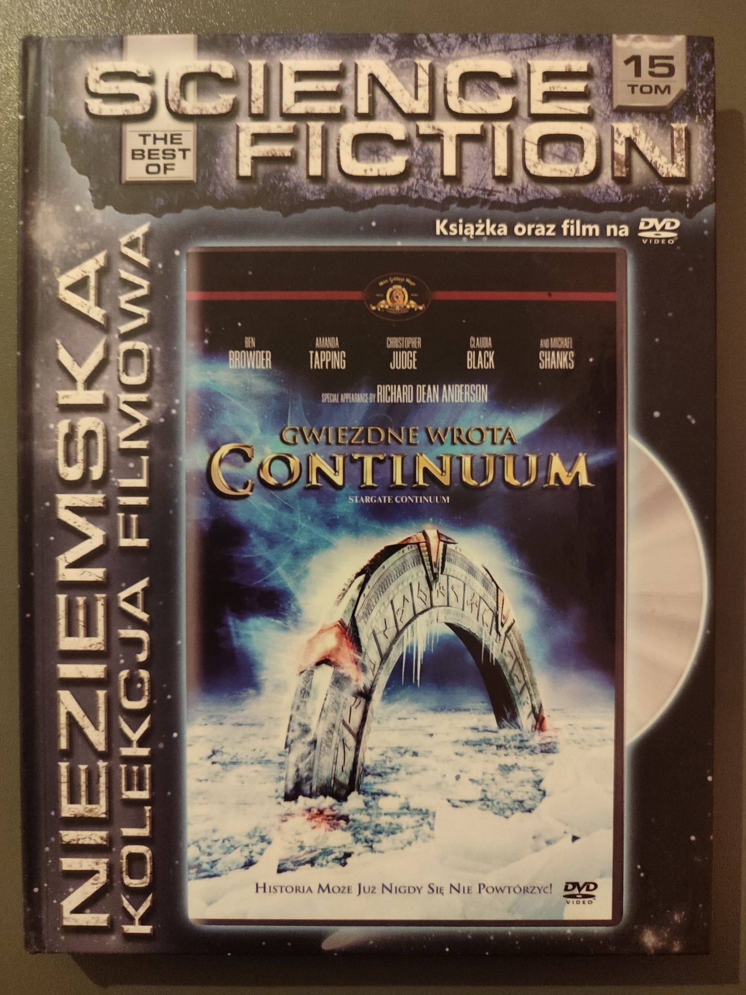 Gwiezdne wrota Continuum DVD