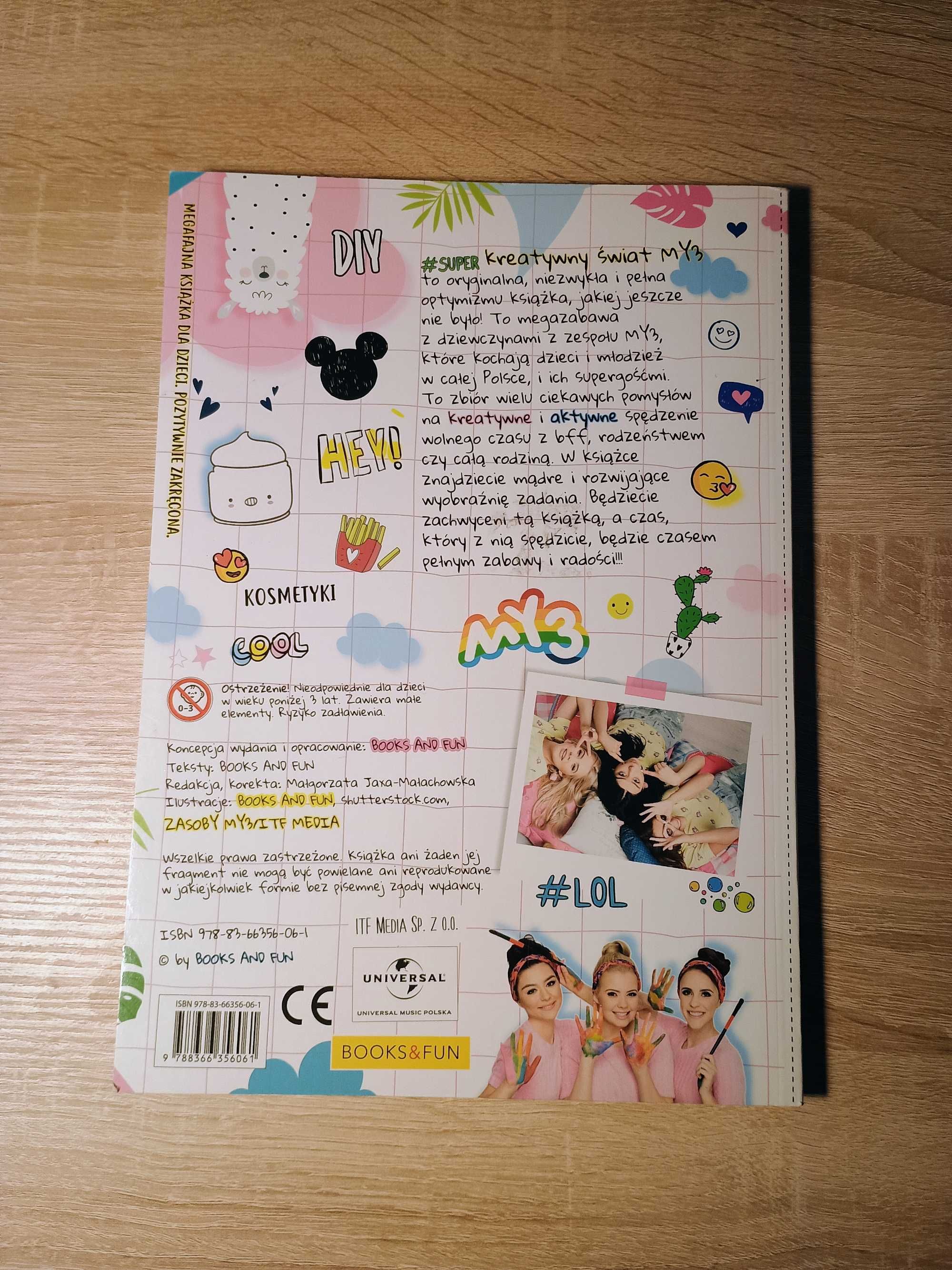 Książka Kreatywny świat my3, uzupełnianie