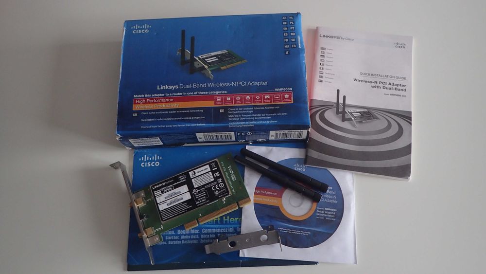 Karta Wifi CISCO Linksys WMP600N