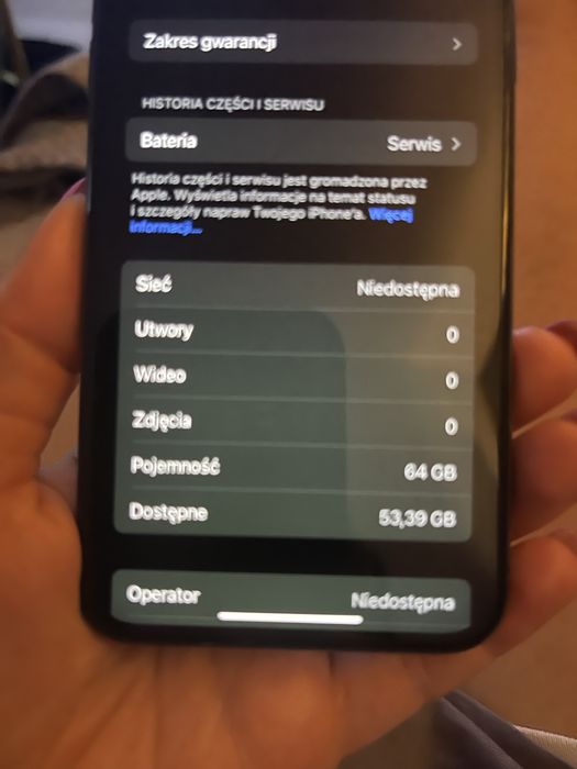 iPhone X 64 Gb używany