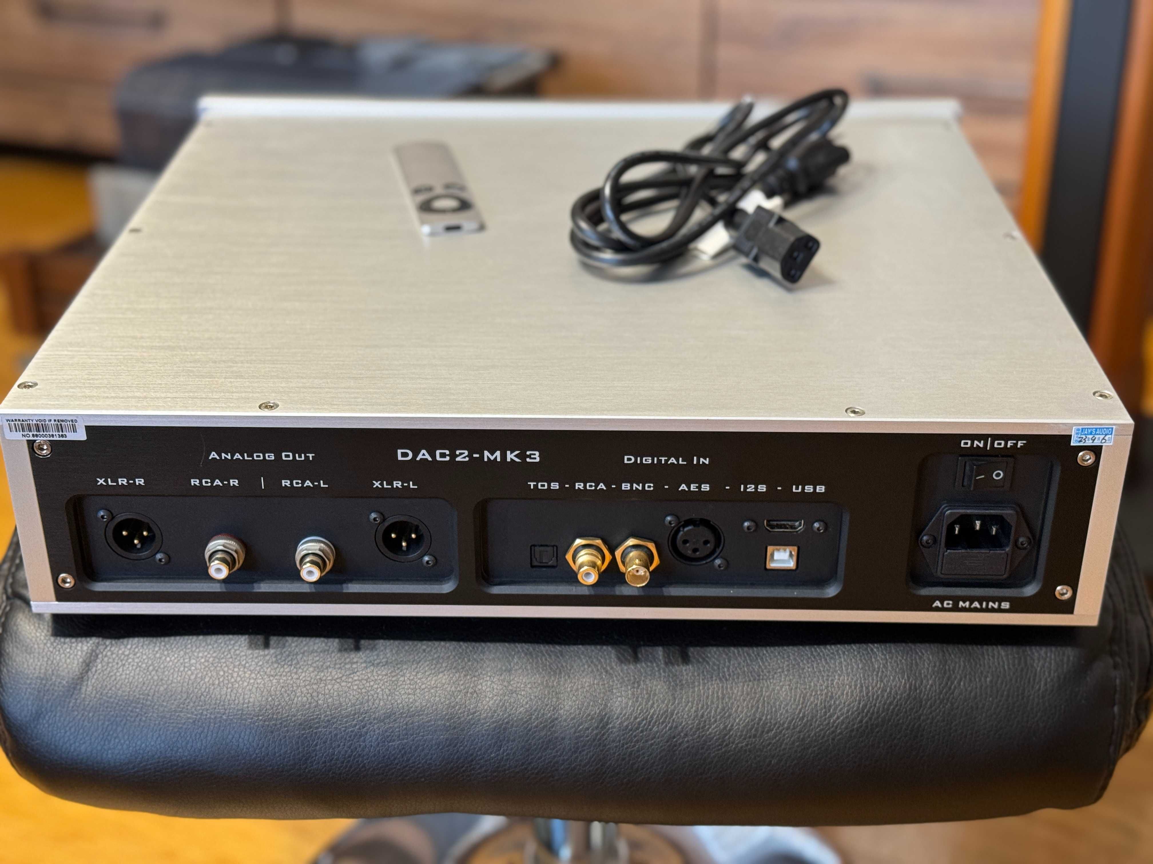jay's Audio tube DAC2-MK3 Audio Decoder HiFi DAC R2R