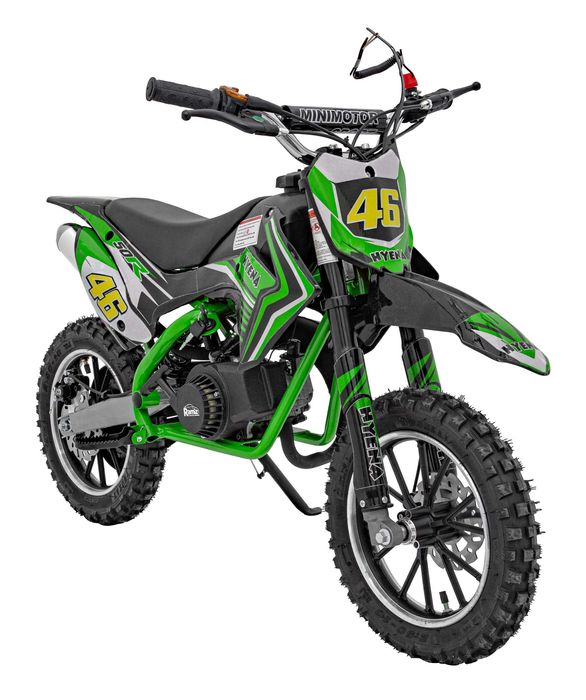 Cross Motor Spalinowy dla dzieci RENEGADE 50R Zielony 40km/h do 70 Km