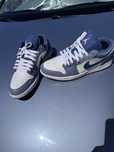 Nike jordan air azul e branco