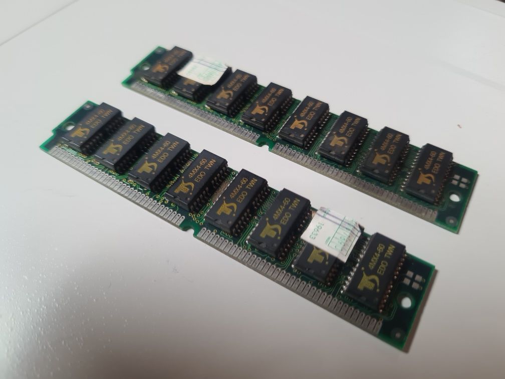 Pamięć Ram EDO SIMM 2 x 16mb 72 pin retro PC