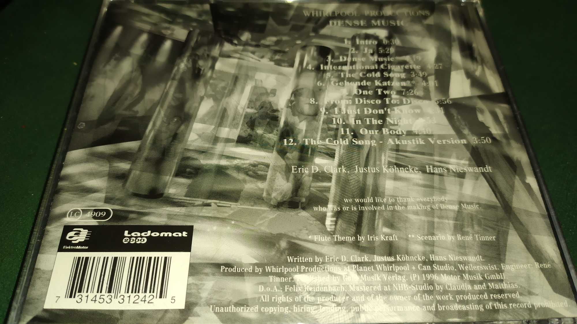Whirlpool Productions - Dense Music cd album