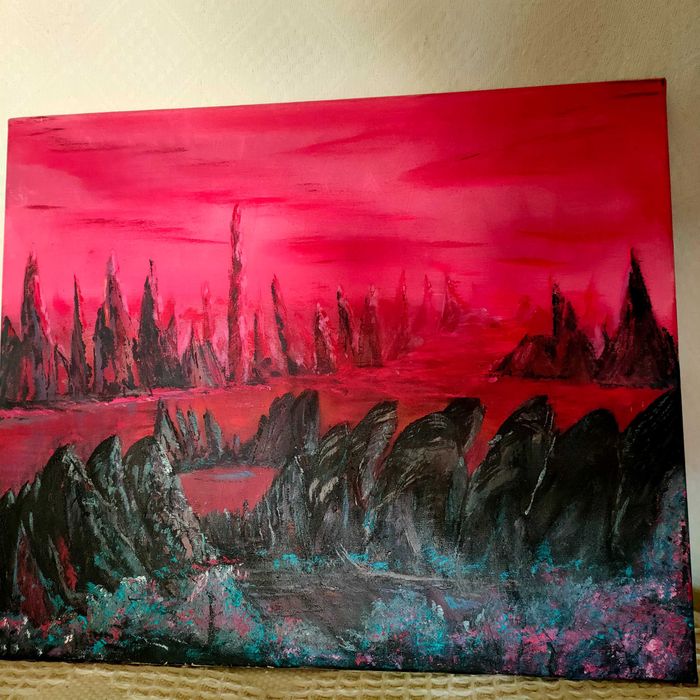 Quadro Acrílico sobre tela