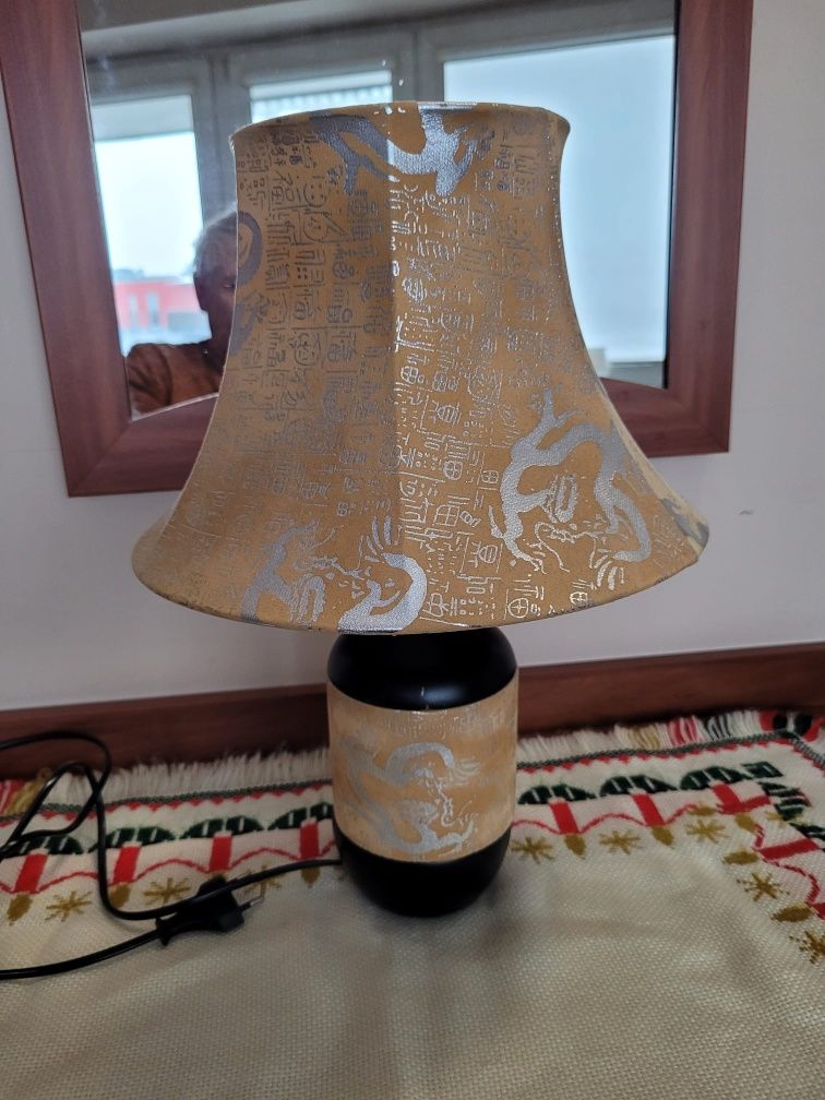 Lampa na stolik nocny, komodę Vintage