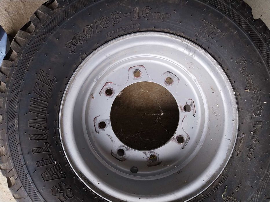 koła do przyczepy 360/65-16 ALLIANCE 4szt. ( HL , PRONAR ) na 8szpilek