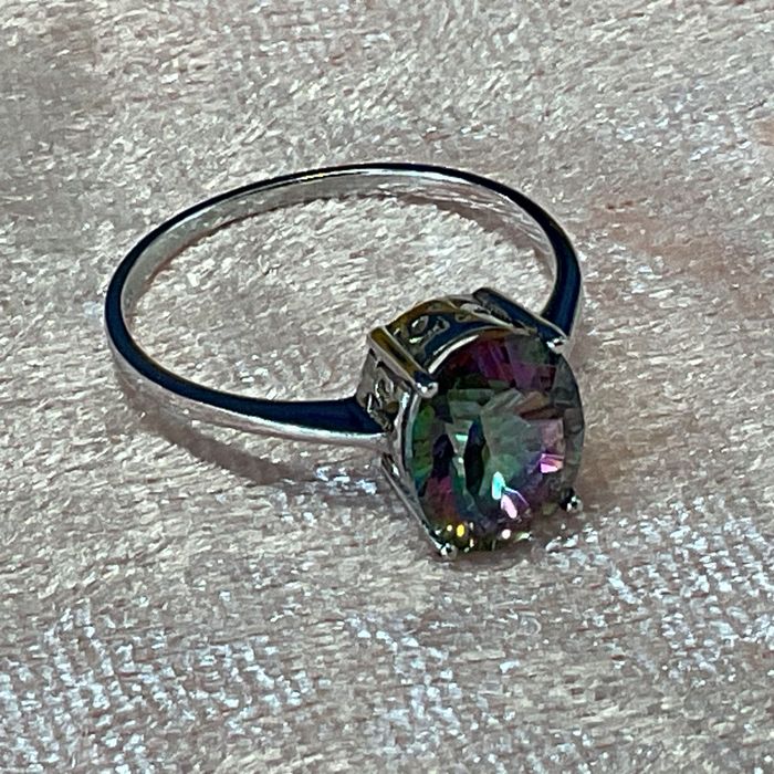 Anel prata 925 medi,17,5 m