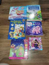 Zestaw książeczek dla dziewczynki Barbie, Kopciuszek, My Little Pony