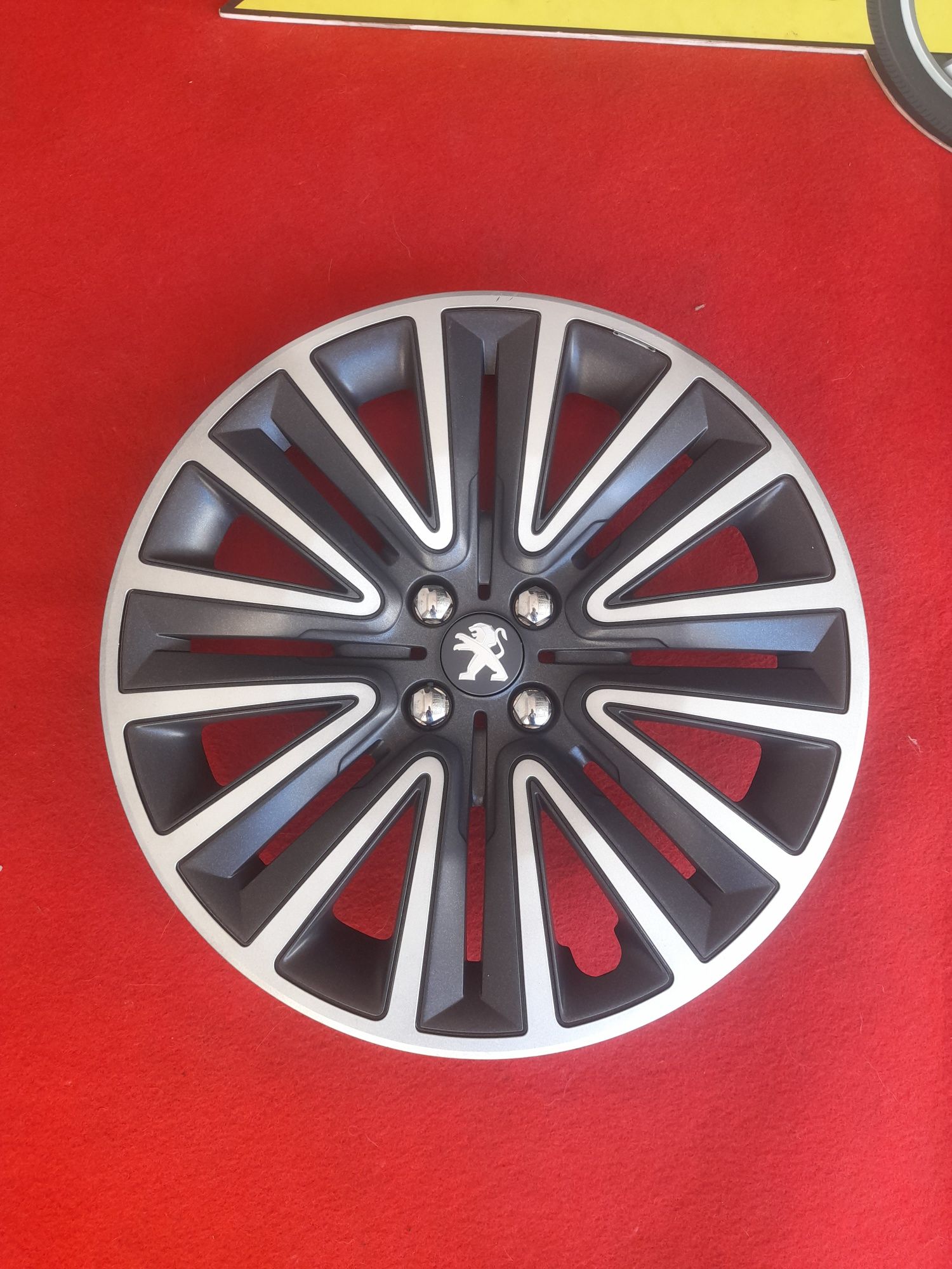 Tampões jante 16" Renault Clio e Peugeot 208, 2008, 308, etc