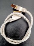Высококлассный кабель Scart Eagle Condor, 1 м, серебристый.