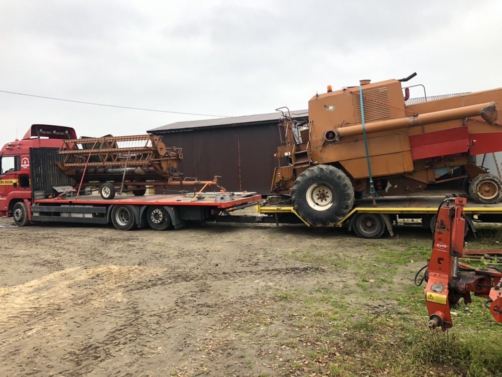 Transport Komabjnów , koparek , maszyn i innych rzeczy