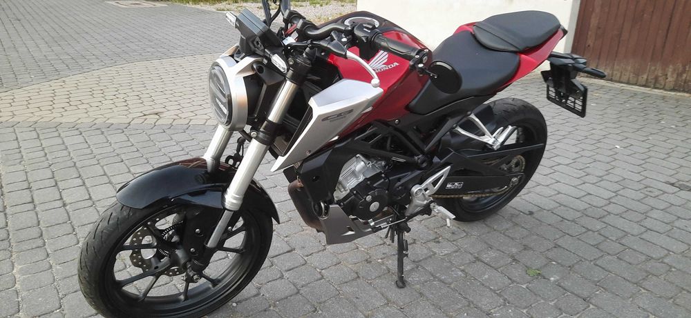 HONDA CB 125 R ABS Leo Vince oryginał bezwypadkowy KODO transport raty