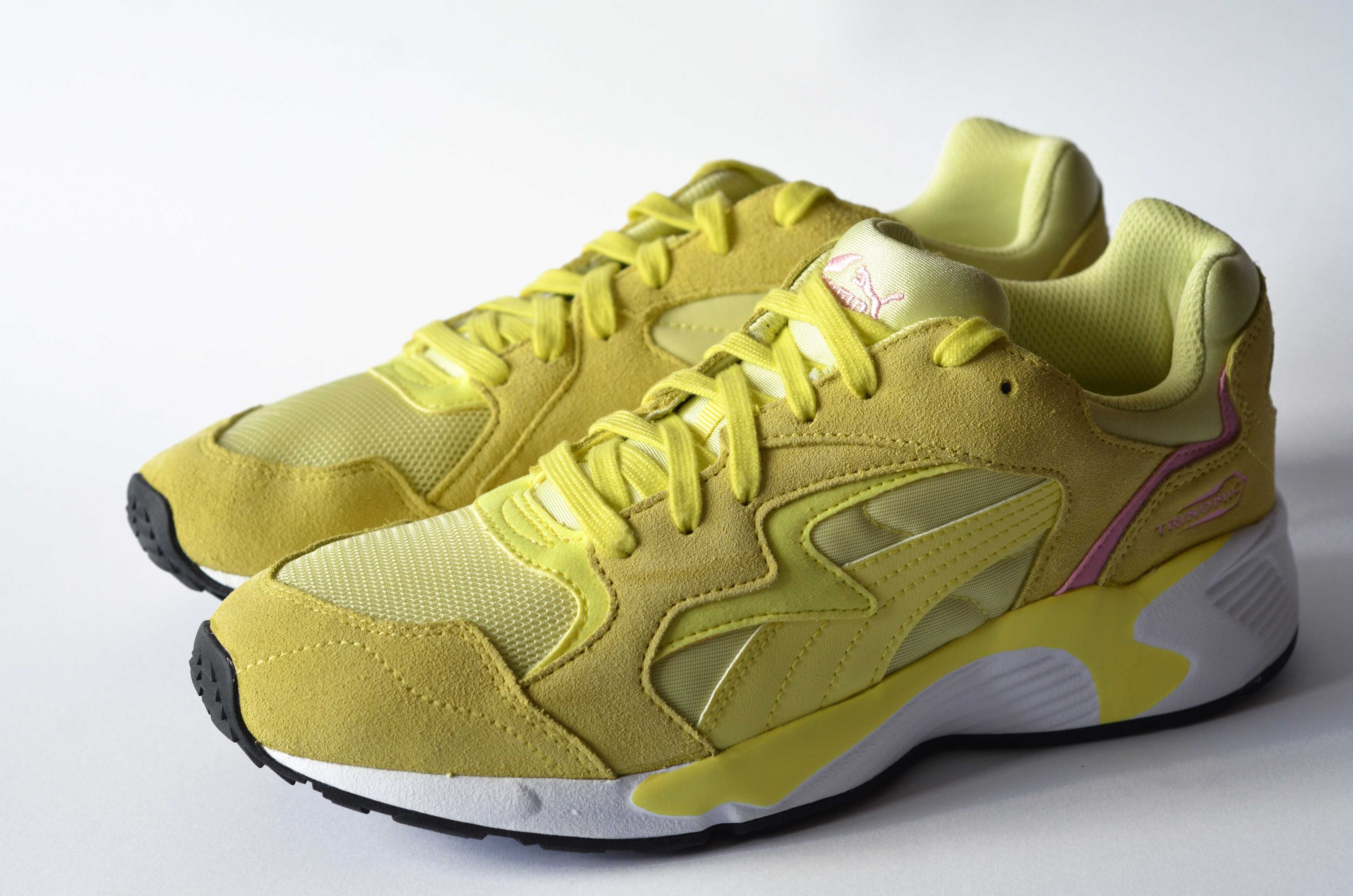 Чоловічі кросівки Puma Prevail Soft Fluo Yellow, оригінал, (р. 42,5)